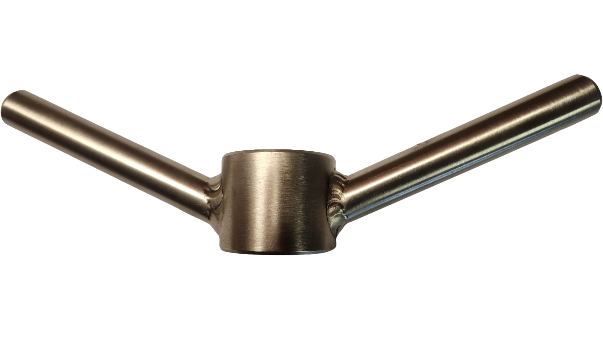 The original wingnut with a threaded center core crafted by hand out of 304 stainless steel.