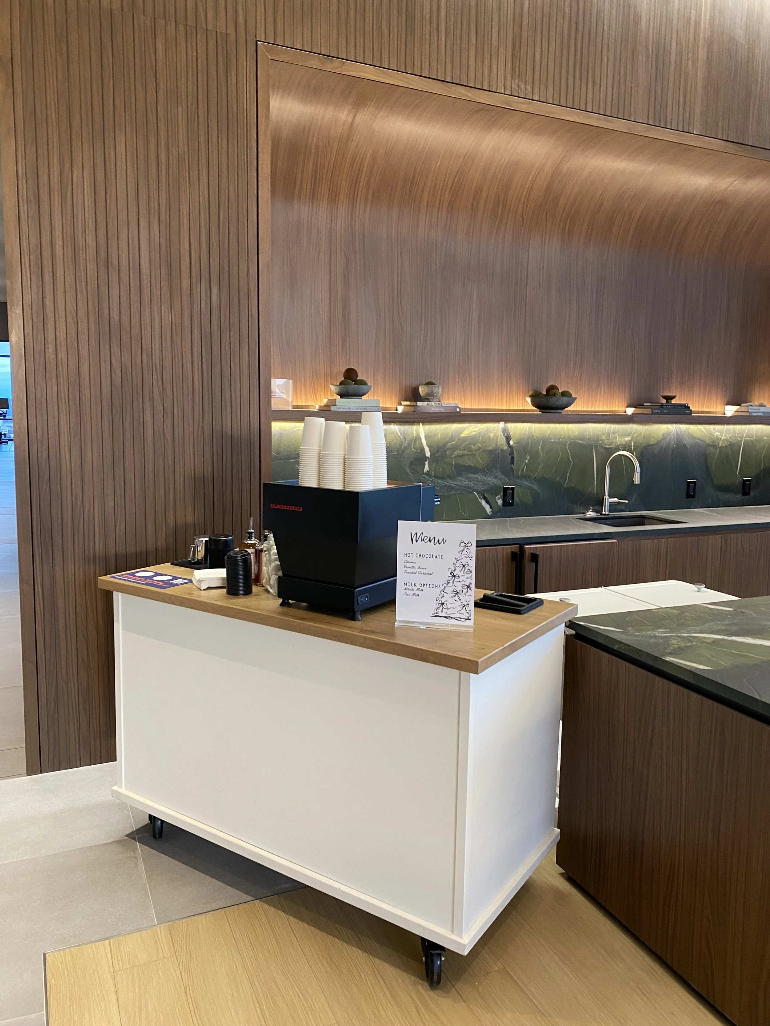 Unlimited Hot chocolate catering