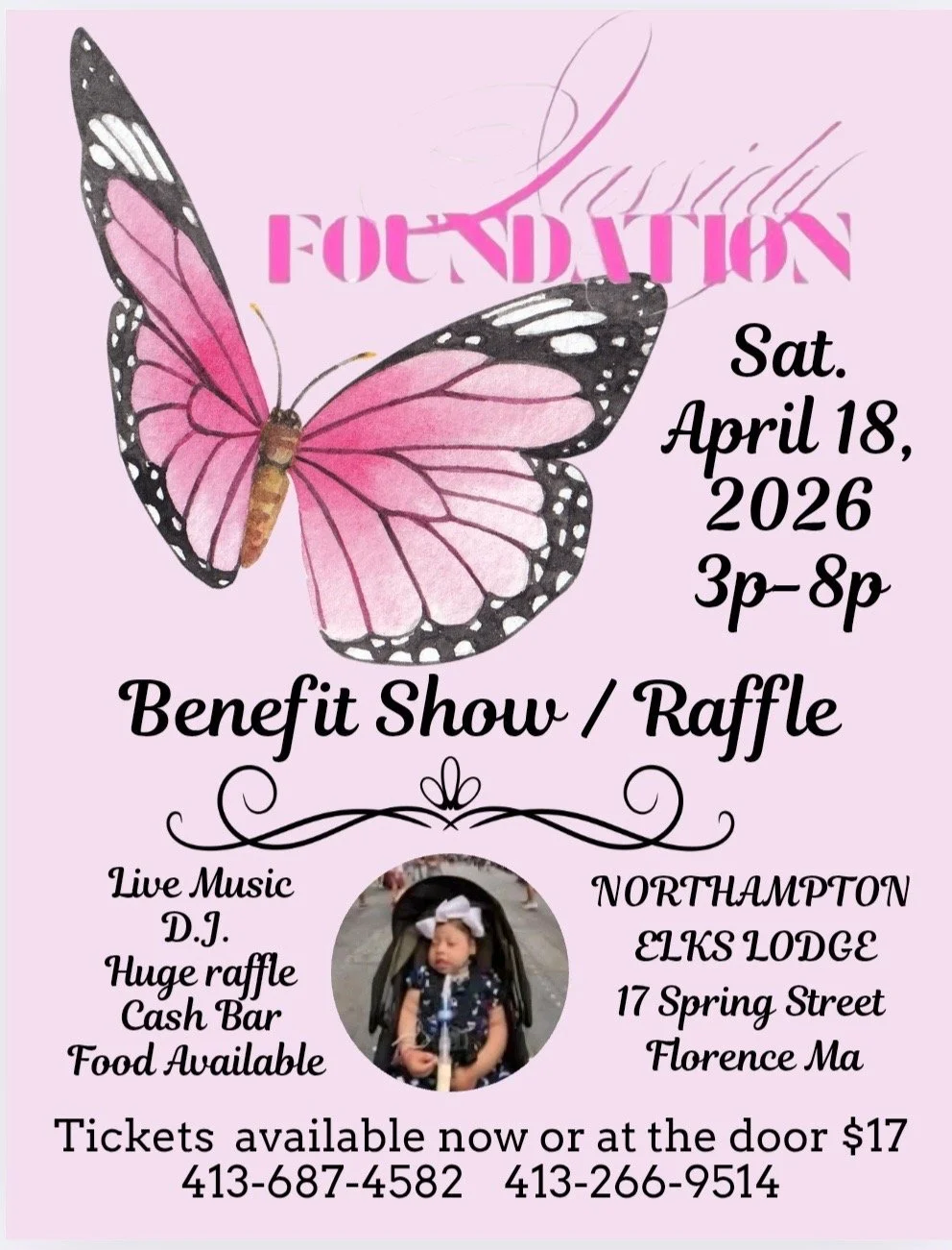 Jassidy Foundation: Benefit Show & Raffle