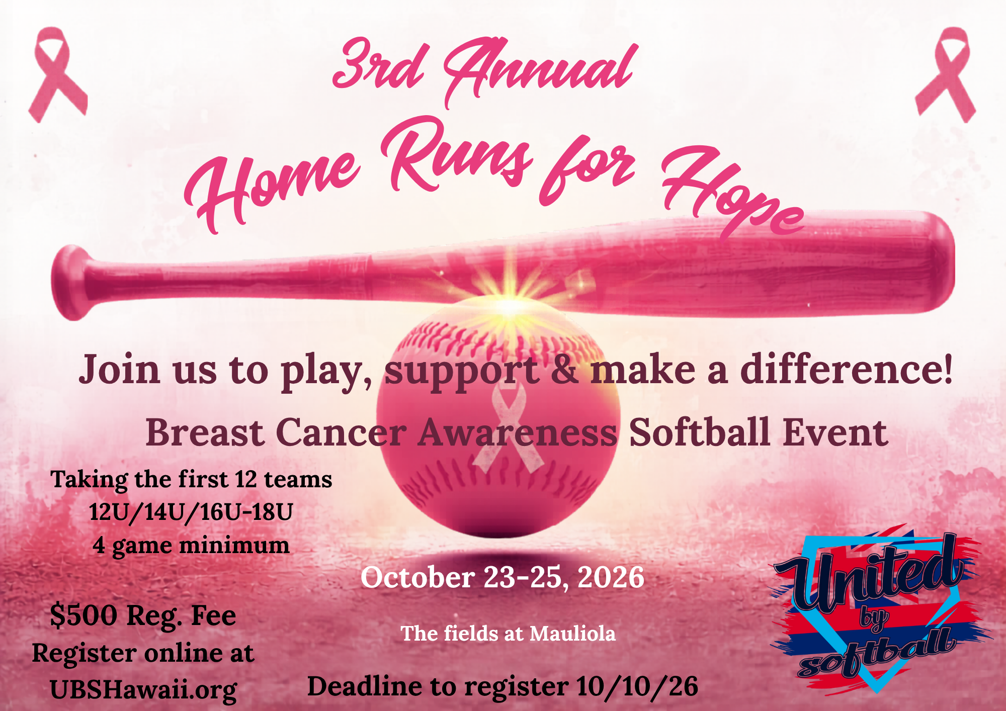 3rd Annual Home Runs for Hope