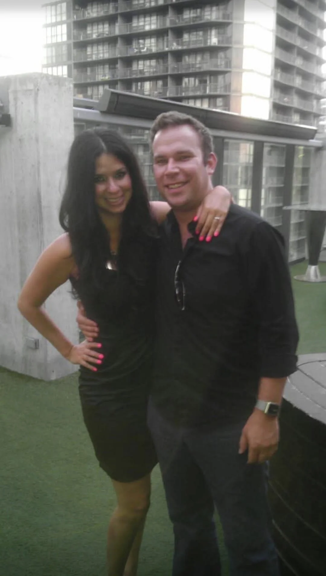 the day our blind date became a life commitment, day we got engaged!