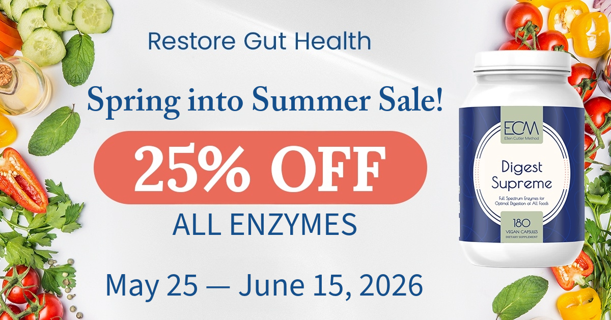 Spring into Summer Sale! 25% OFF ALL ENZYMES May 25 - June 15, 2026