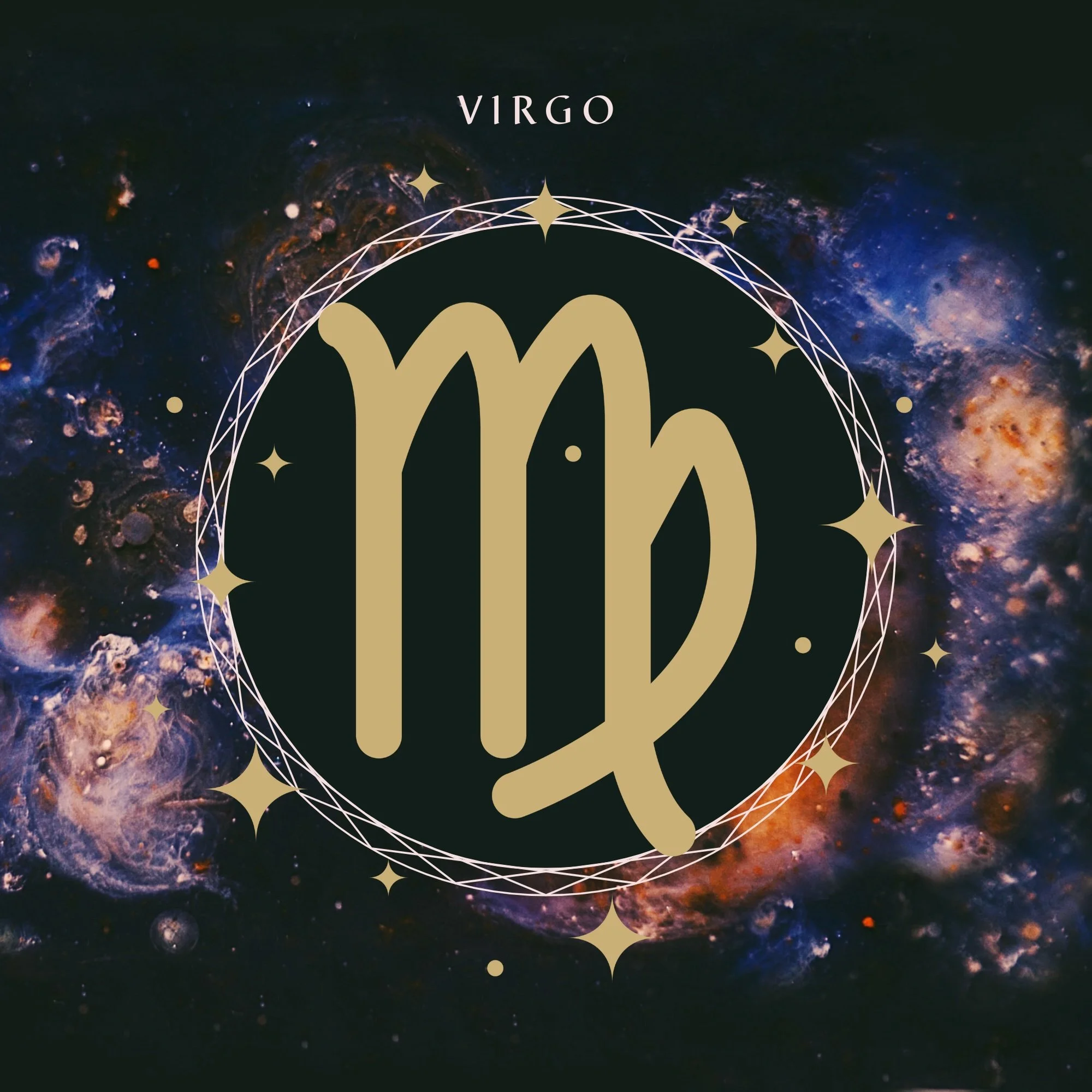 VIRGO ZODIAC HERB & CRYSTAL POUCH ~ SINCERE LOVE