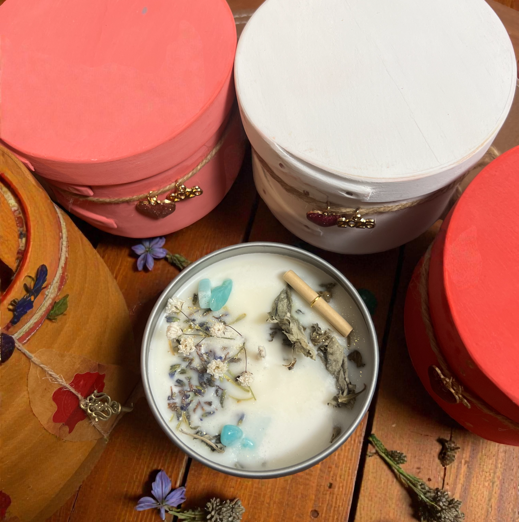 HEART HEALING (TRAUMA RELEASE) RITUAL CANDLE