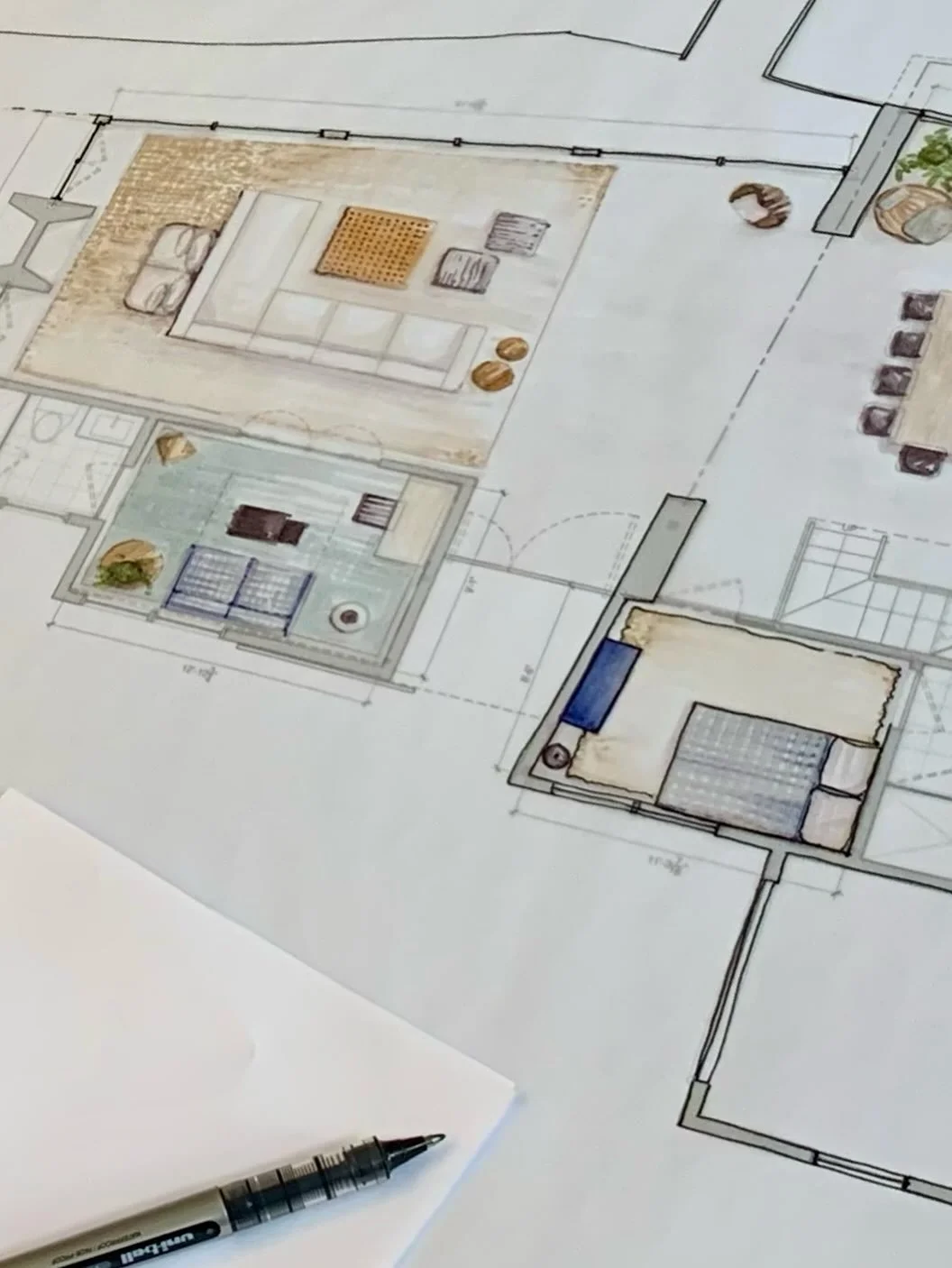 Drawing has always been the clearest way for me to share what&rsquo;s in my head. The nuances are where the magic happens. 

#drawing #sketchbook #creativemind #designlife #artofinteriors #slowdesign #designprocess #interiordesign #handrendering #cre