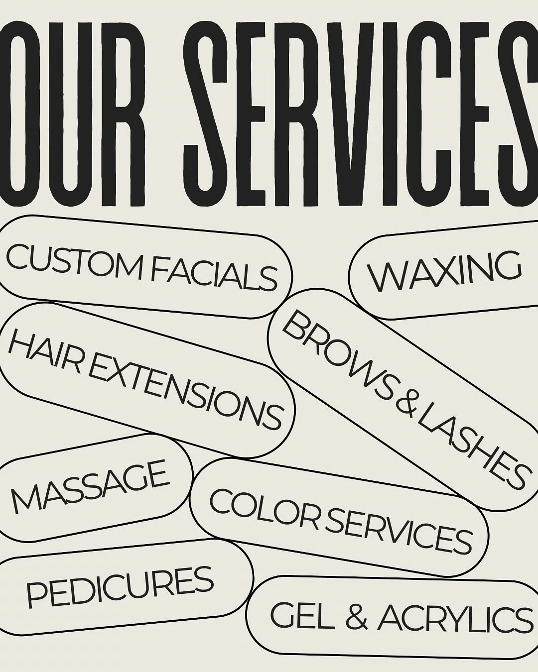 One space, all the beauty ✨
 From fresh color + extensions to flawless nails and glowing skin &mdash; each suite brings something special.
 💇&zwj;♀️ Hair magic (color, cuts, extensions) 💅 Nail art that slays 🌿 Skin, brows + lashes by our aesthetic