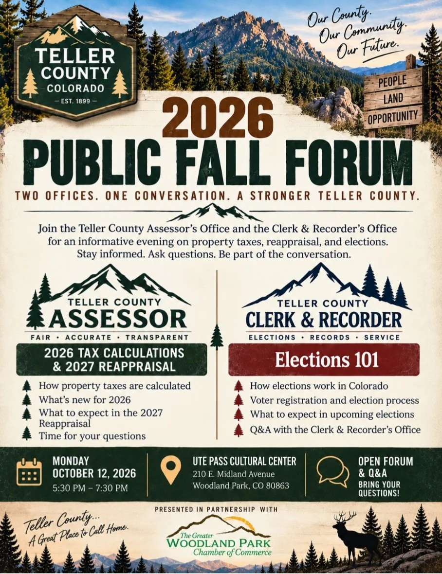 Teller County Assessor and Clerk &amp; Recorder Fall Forum