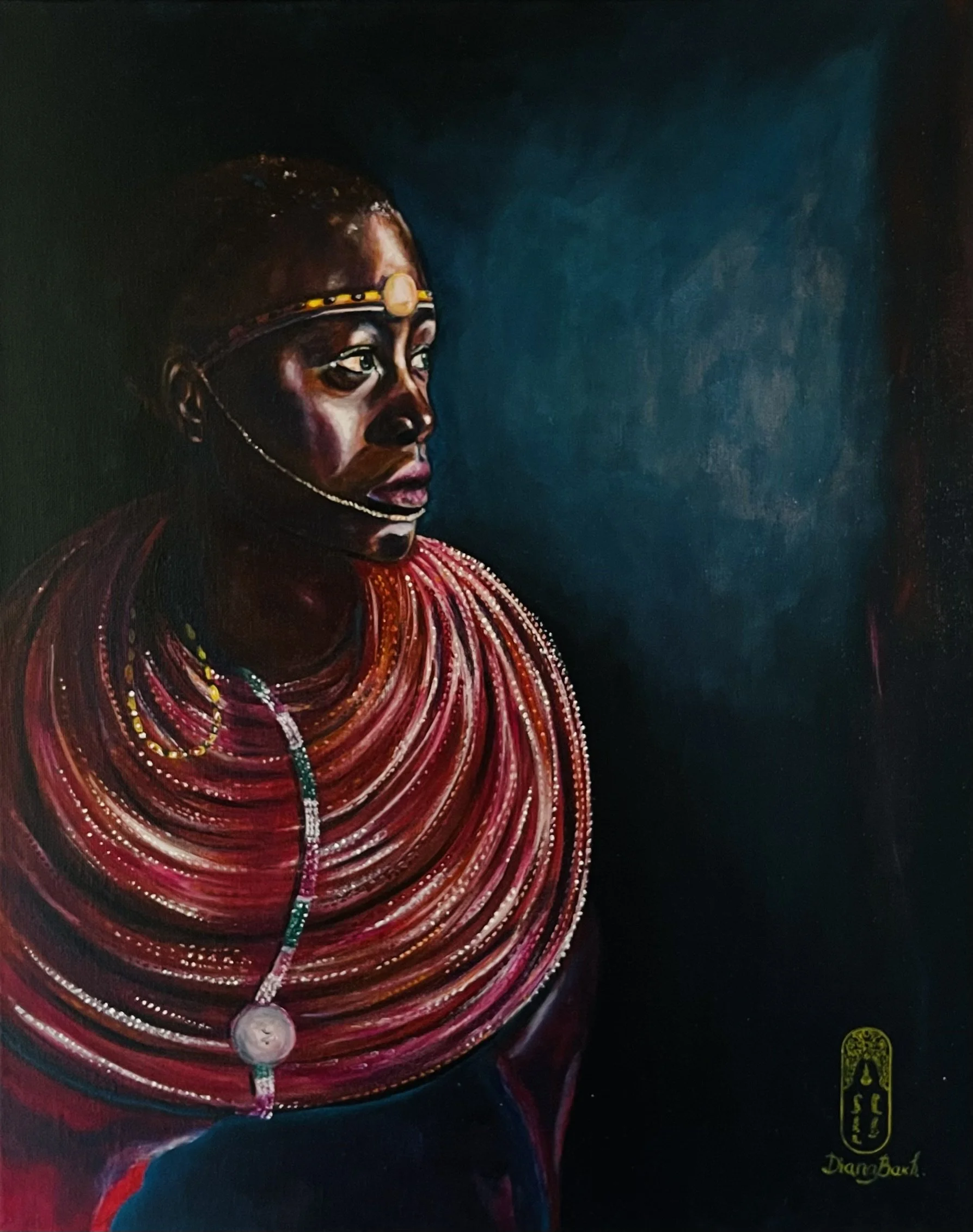 Samburu Warrior – The Stillness Between Beads