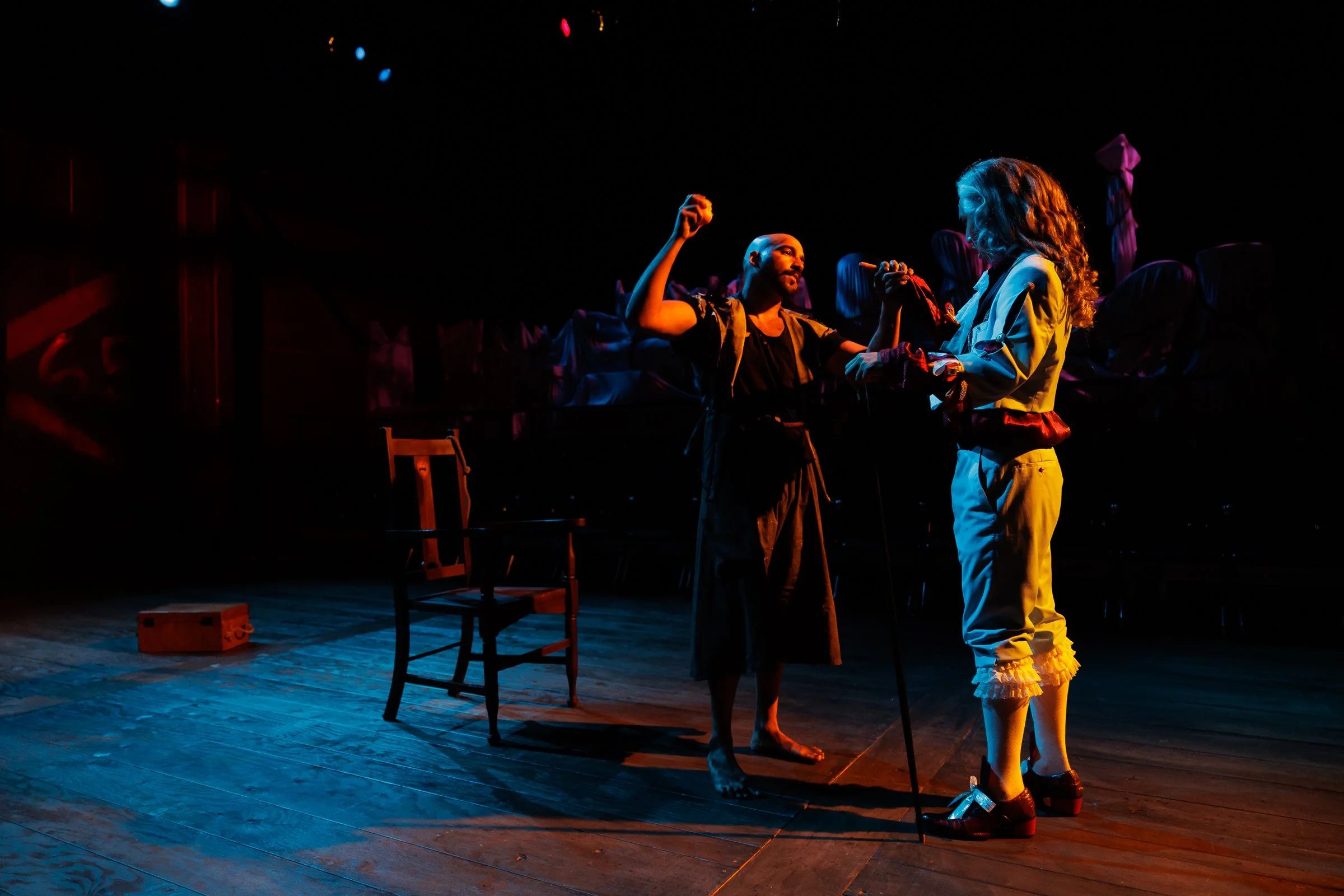 [left to right] Germainne Lebron and Clay Man Soo. Photo by Rich Soublet. 