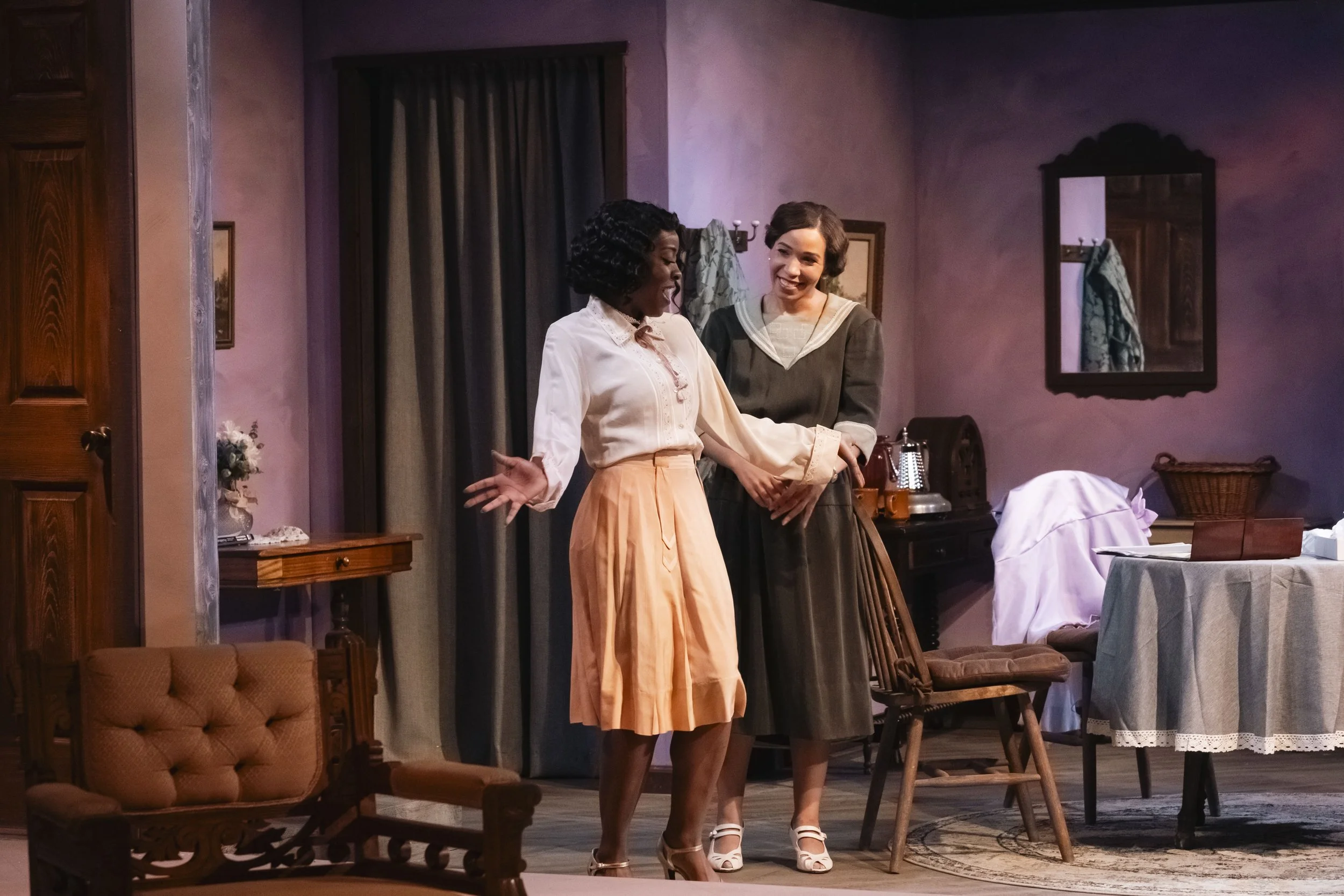 [left to right] Deja Fields and Janine Taylor. Photo by Jason Sullivan.