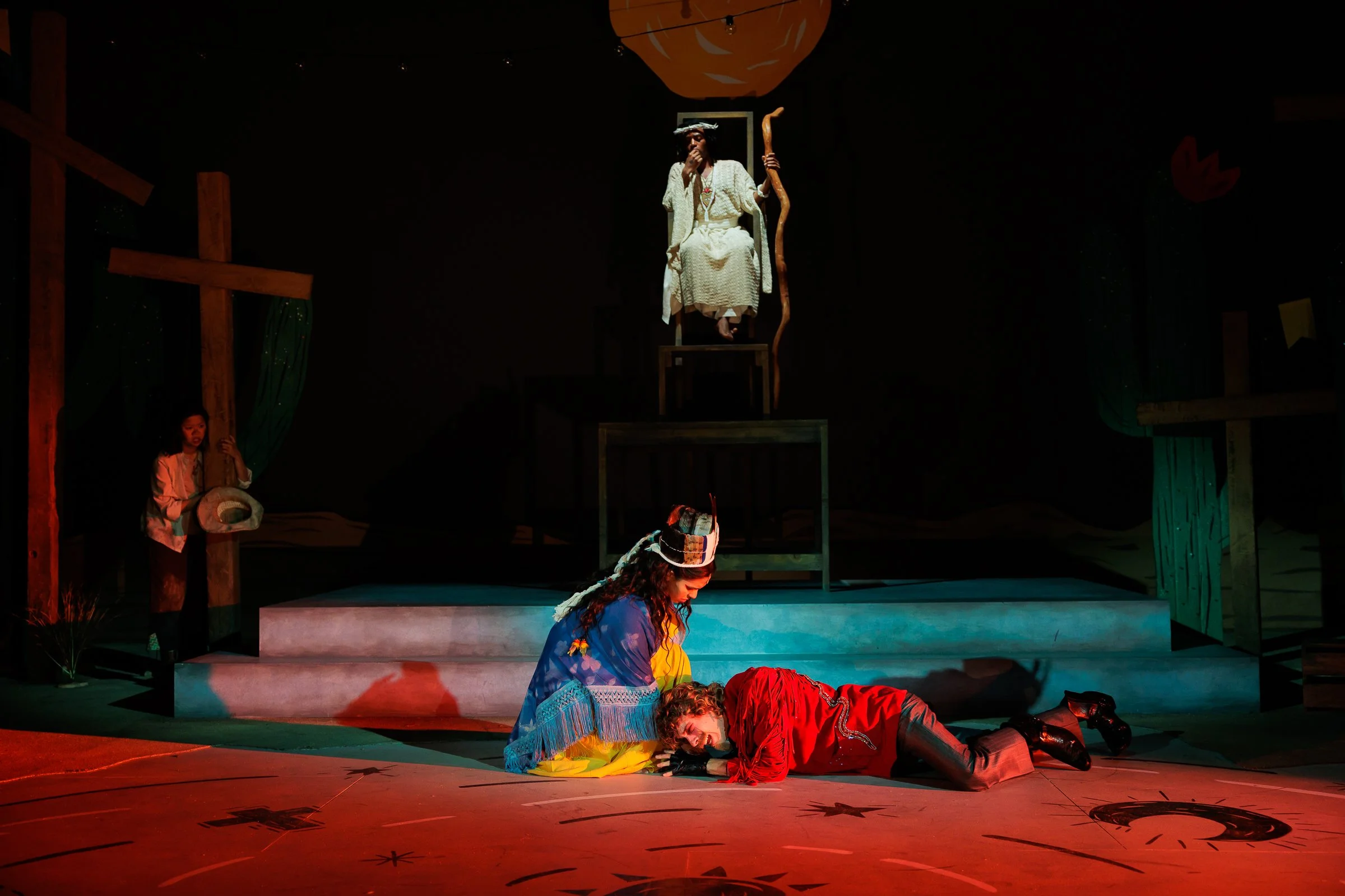 [left to right] Maia Nguyen, Mercedes Rockin, Q'shawn Thwreatt, and Wes Jensen. Photos by Rich Soublet.