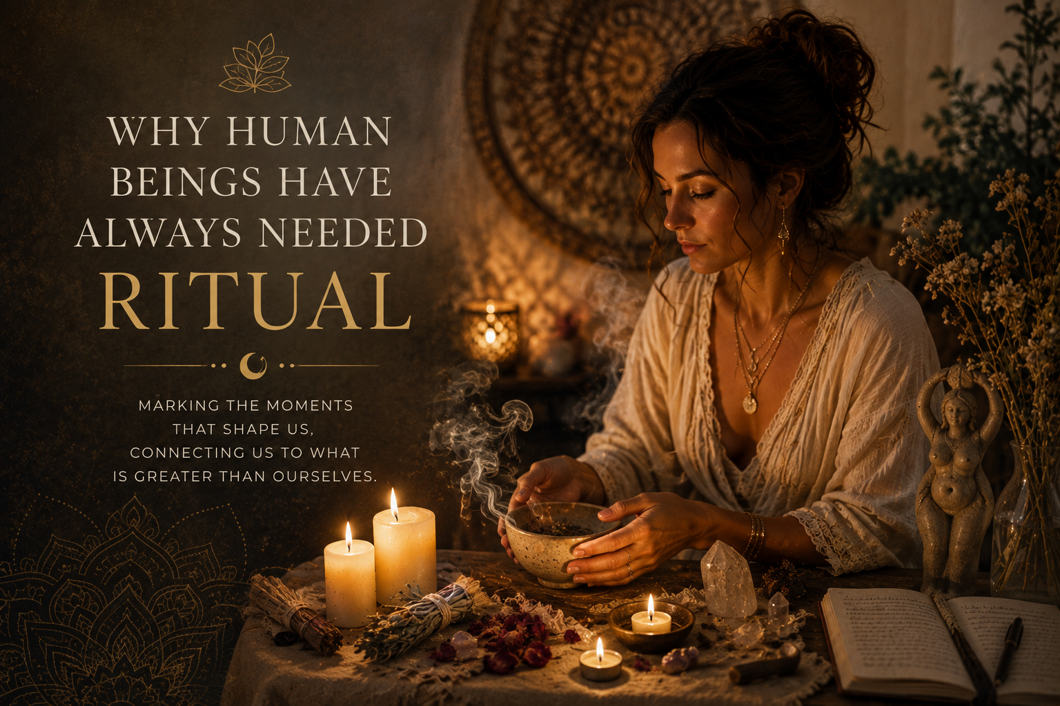 Why Human Beings Have Always Needed Ritual