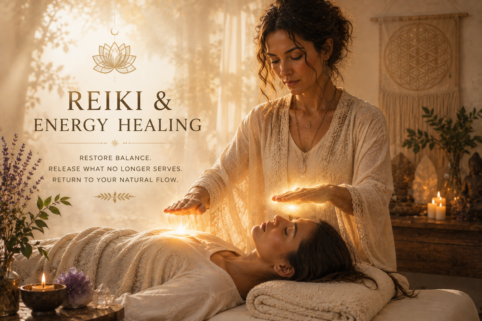 Reiki &amp; Energy Healing: A Gentle Practice for Rest, Balance and Reconnection