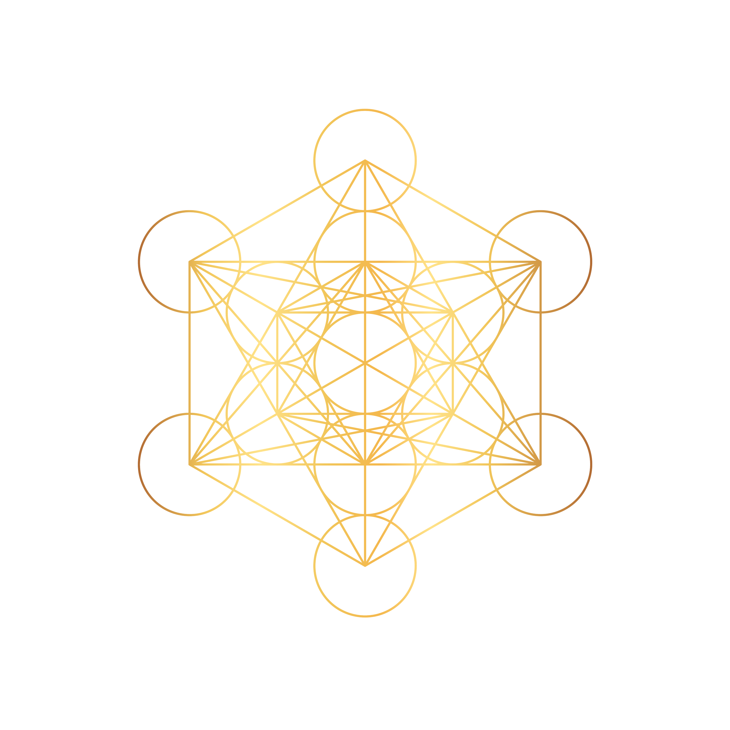 Sacred geometry Metatron.