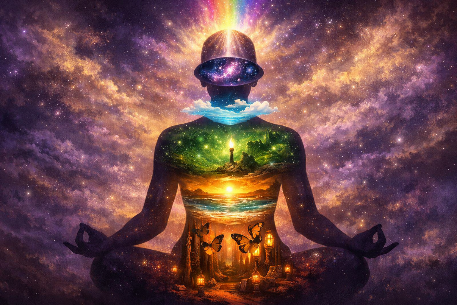 Your Chakras Are Not Just Wheels. They're Places You Can Live.