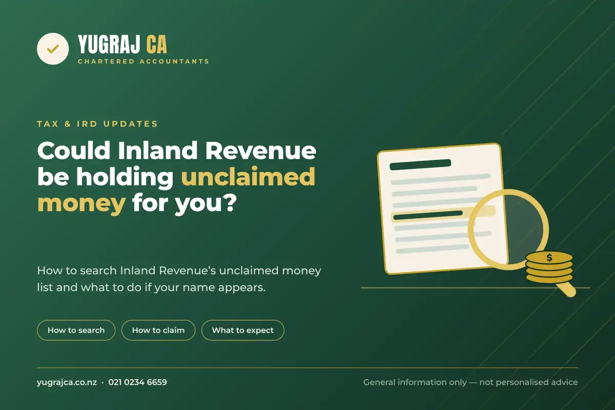 Could Inland Revenue Be Holding Unclaimed Money for You?