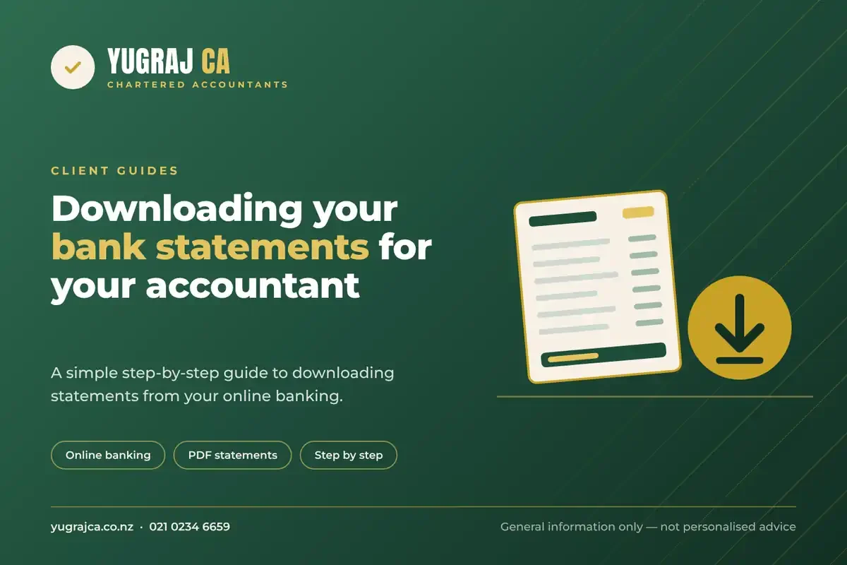 A Simple Guide to Downloading Your Bank Statements for Your Accountant