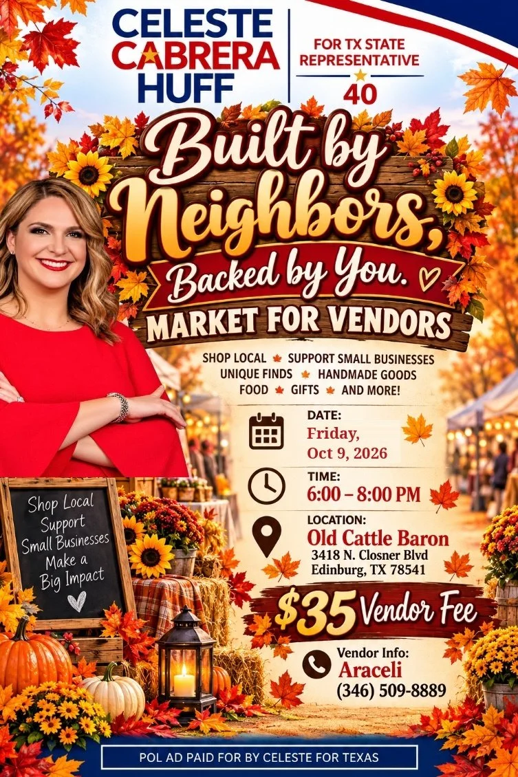 Click on Flyer to Sign up for Vendor or General Admission 