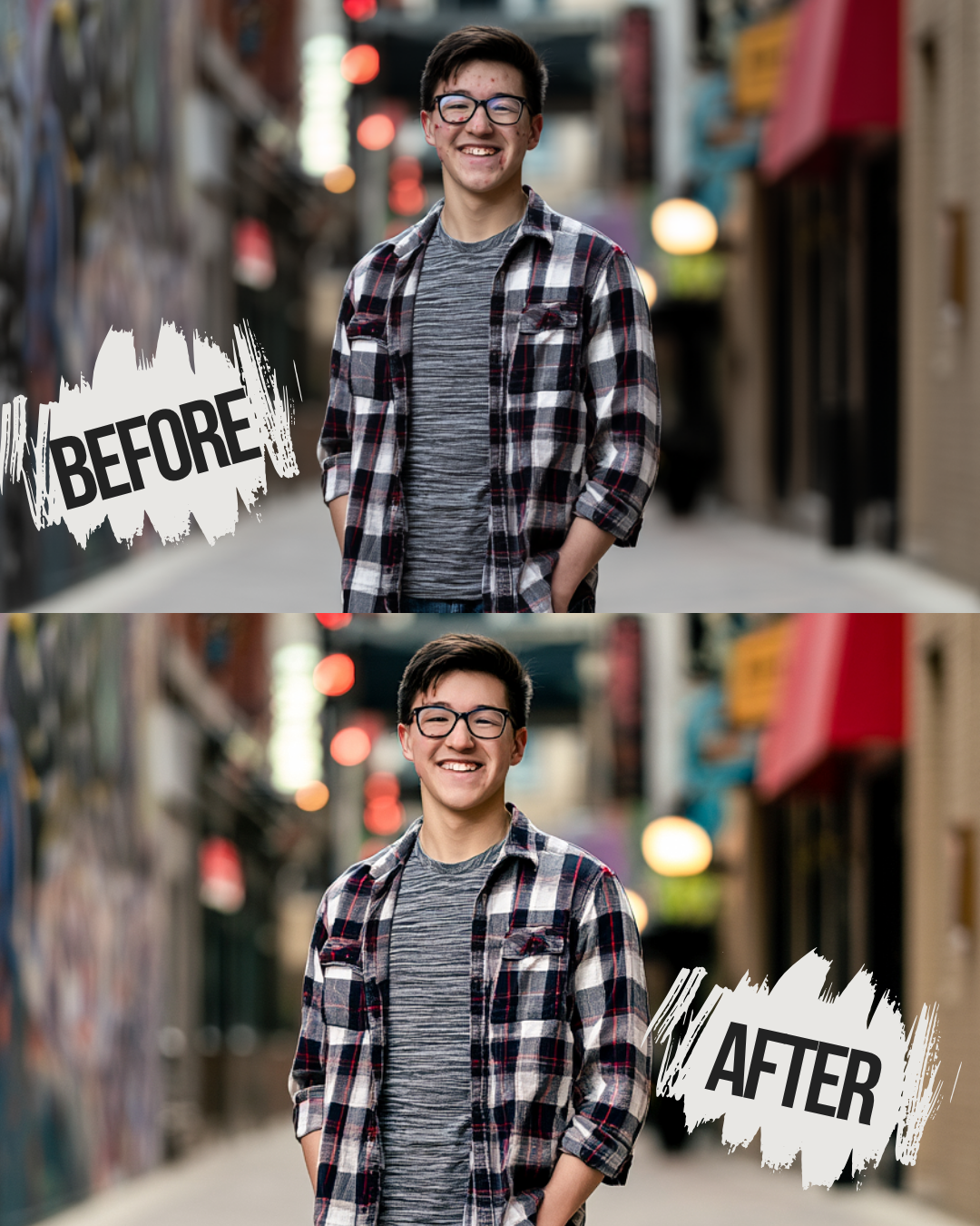 Neutral Beauty Hairstyle Before After Photo Collage Instagram Post (3).png