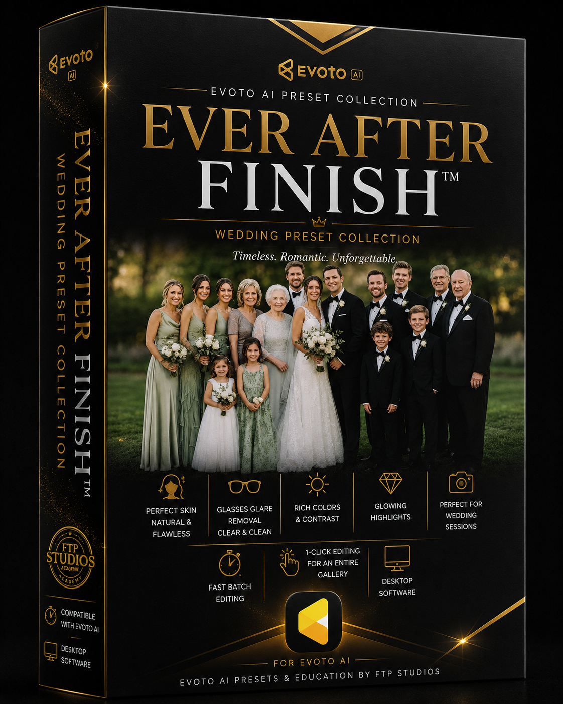 Ever After Finish™ EVOTO AI Preset | Wedding Photography Editing Preset
