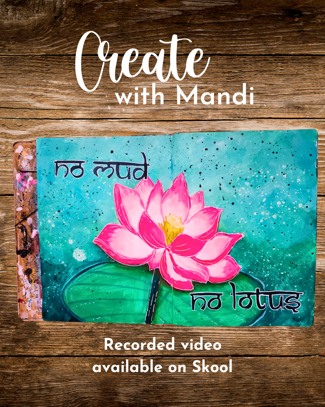 No Mud, No Lotus - true in nature and in our own lives.