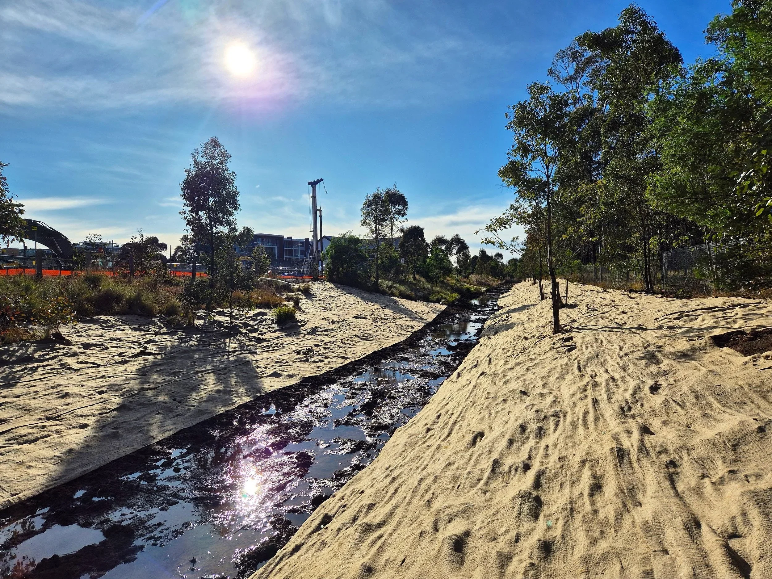 Jordan Springs Channel Rectification