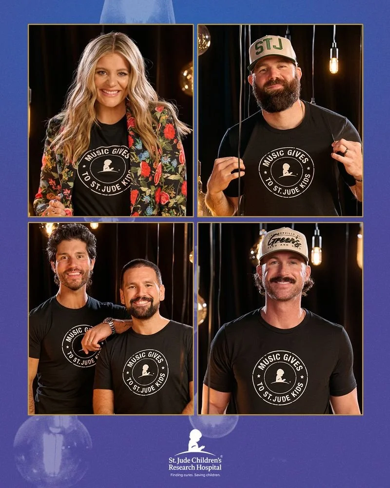 THE MUSIC COMMUNITY COMES TOGETHER FOR STAR-STUDDED MUSIC GIVES MOVEMENT IN SUPPORT OF ST. JUDE CHILDREN’S RESEARCH HOSPITAL