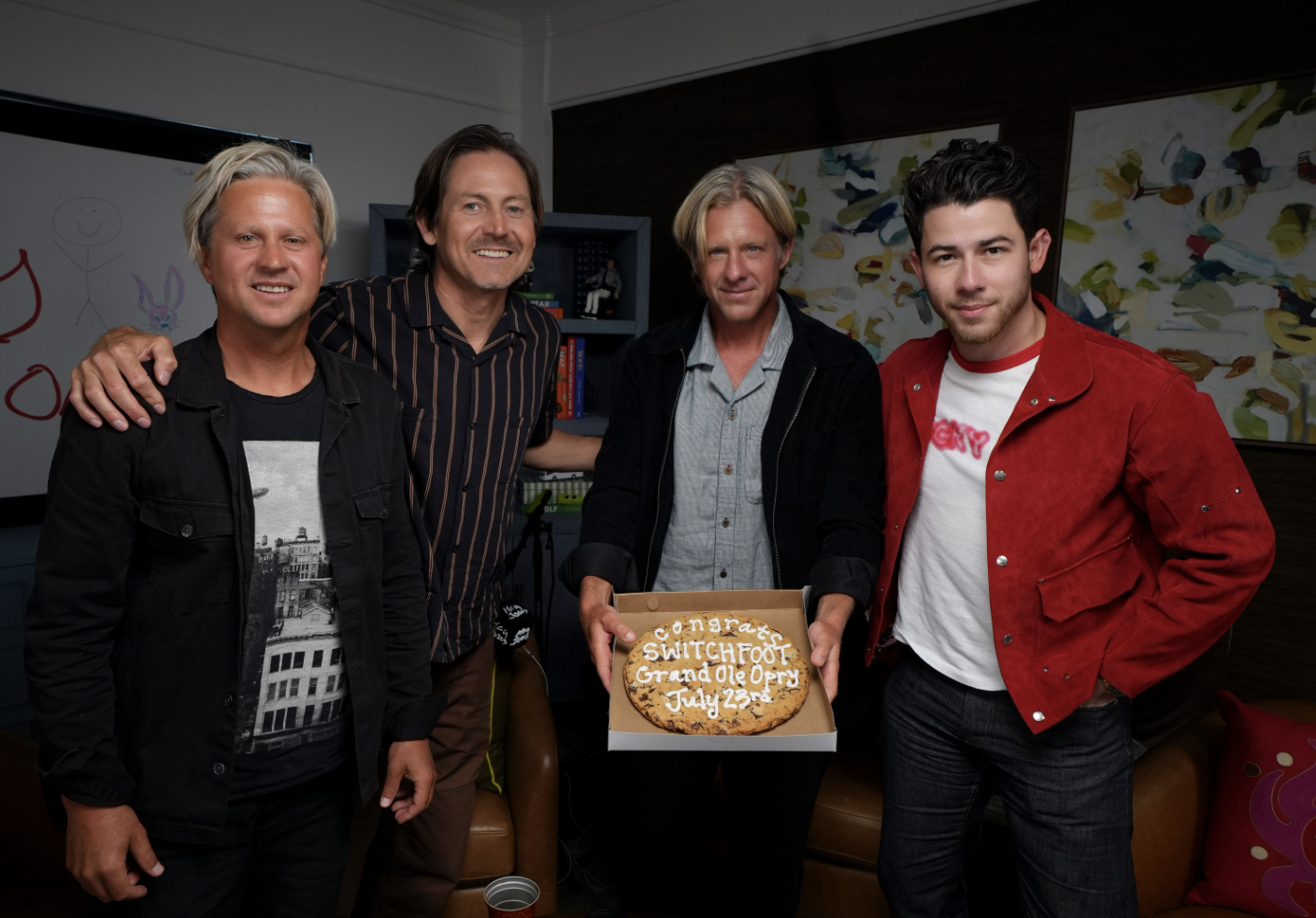 GRAMMY-WINNING ROCK BAND SWITCHFOOT SET TO MAKE GRAND OLE OPRY DEBUT ON JULY 23;&nbsp; THE JONAS BROTHERS SURPRISED THE BAND WITH THE NEWS