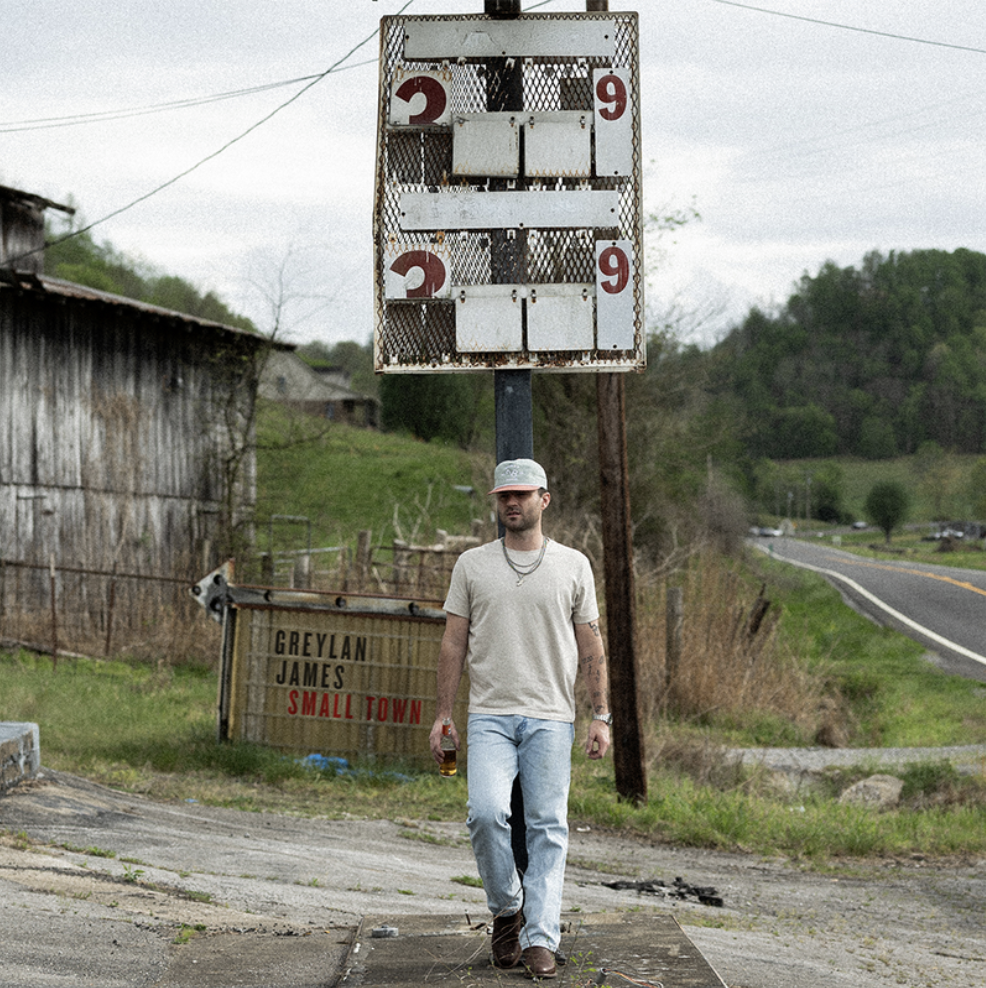 GREYLAN JAMES LOOKS TO ESCAPE HOMETOWN HEARTBREAK IN “SMALL TOWN,” OUT NOW