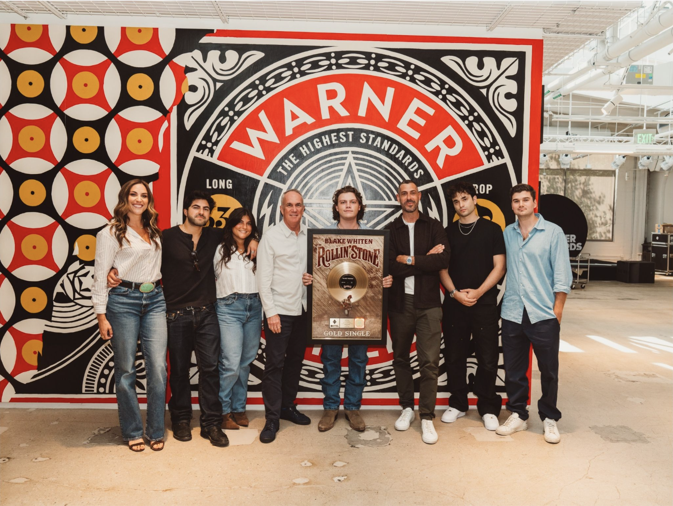 BLAKE WHITEN CELEBRATES FIRST GOLD CERTIFICATION FOR BREAKOUT HIT “ROLLIN’ STONE”