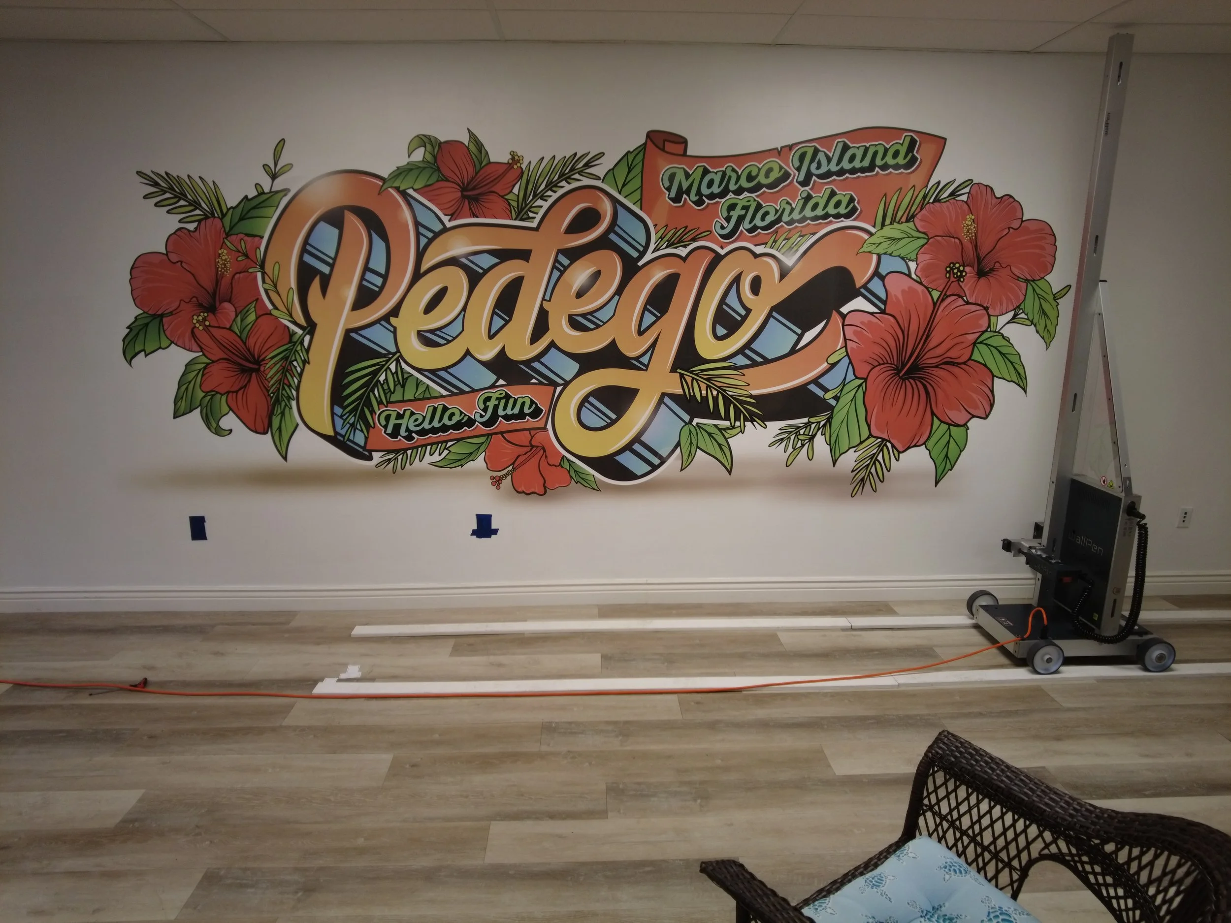 Pedego mural