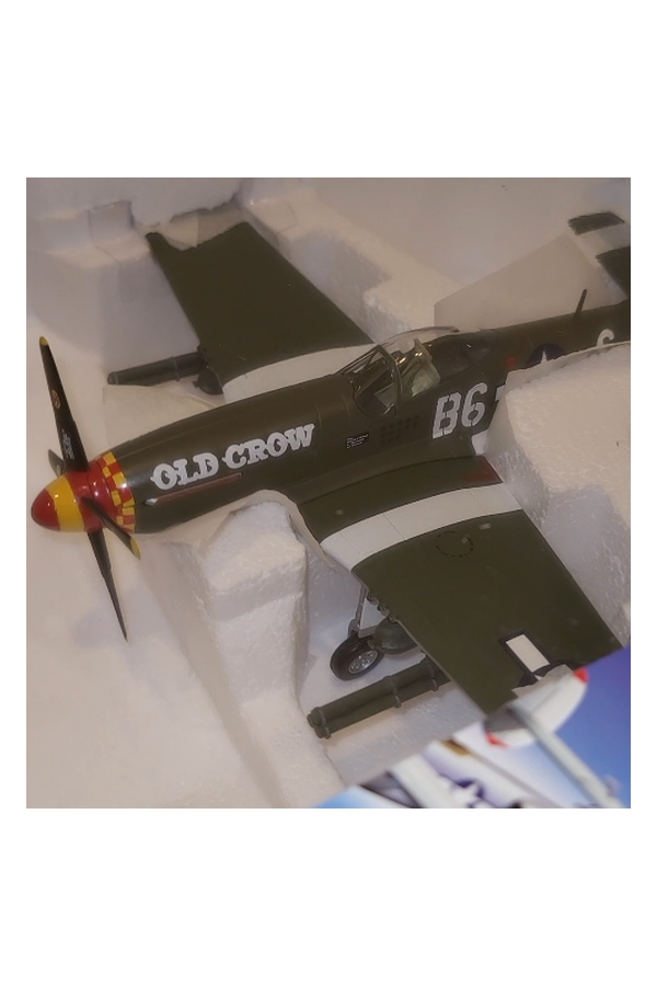 Franklin Mint - Armour Collection - P-51 Mustang - Old Crow - WWII replica #B11B178