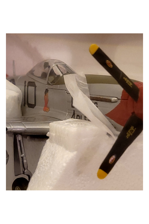 Franklin Mint - Armour Collection - P-51 Mustang Tuskegee Airmen Red Tail 1:48 scale - WWII