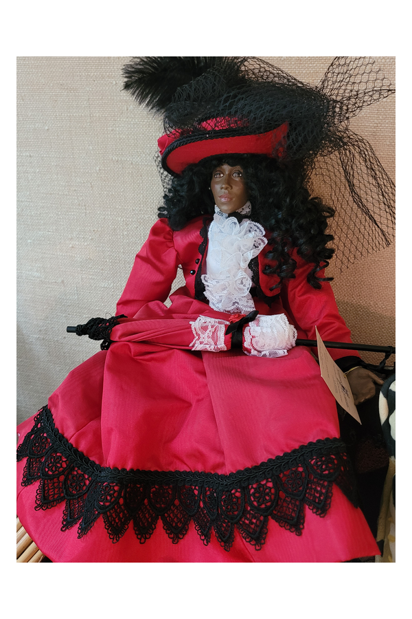 Daddys Long Legs Ruby Lamoore limited edition collector doll designed by artist Karen Germany
