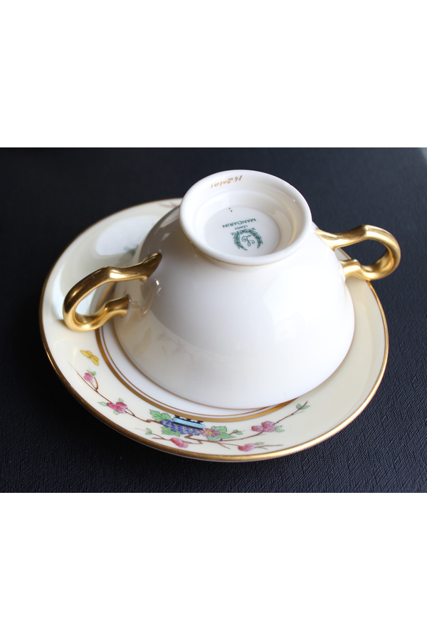 M3 Cream Soup Bowls & Saucers Set of 4 – Cobalt  24k Gold185.png