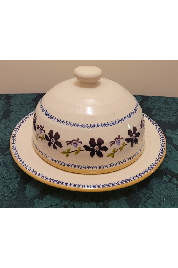 Nicholas Mosse Irish Pottery Covered Butter Dish with Plate – Handcrafted in Ireland