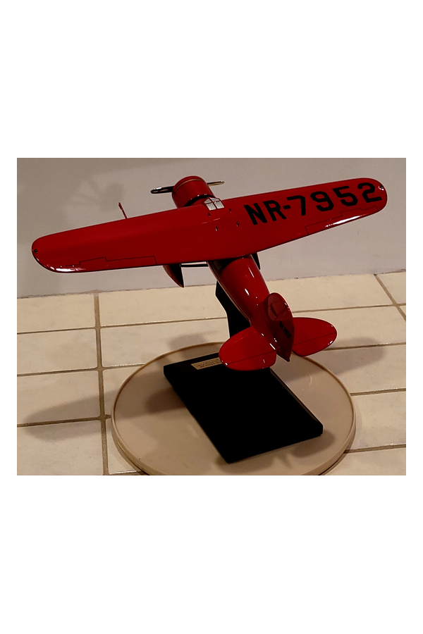 Danbury Mint Amelia Earhart Lockheed Vega 5B Model Airplane Commemorating the First Female Trans-Atlantic Flight in 1932