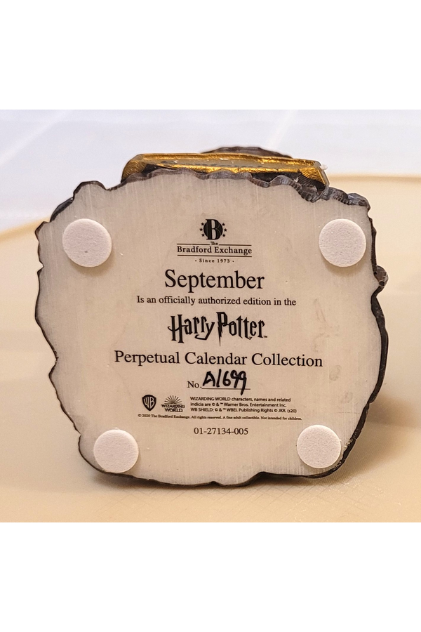 Harry Potter Bradford Exchange Perpetual Calendar Figurines – Sept & Oct Set COA 32.png