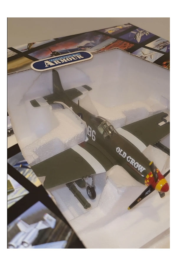 Franklin Mint - Armour Collection - P-51 Mustang - Old Crow - WWII replica #B11B178