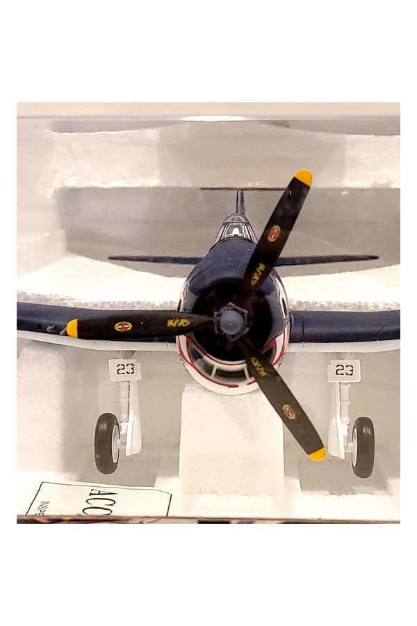 Franklin Mint Armour F6F-3 Hellcat VF-27 1:48 WWII Diecast Model B11B311 NIB