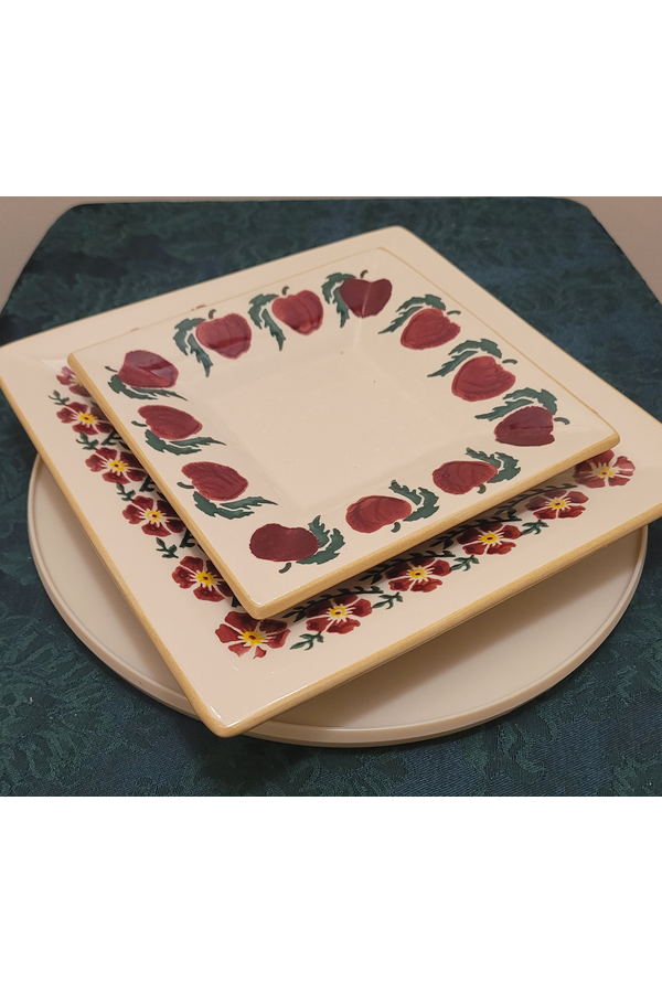 Nicholas Mosse Irish Pottery - Square Plate - Old Rose41.png