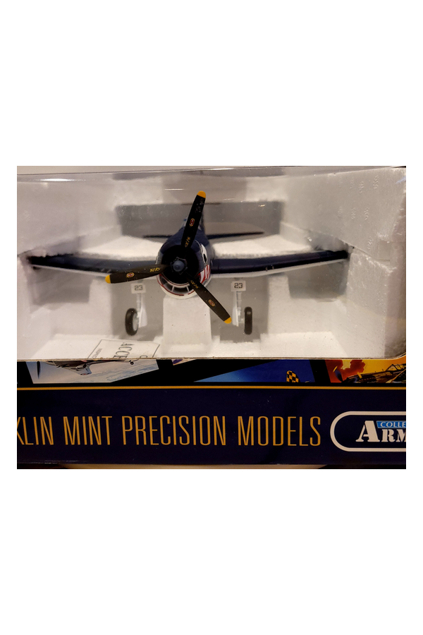 Franklin Mint Armour F6F-3 Hellcat VF-27 1:48 WWII Diecast Model B11B311 NIB