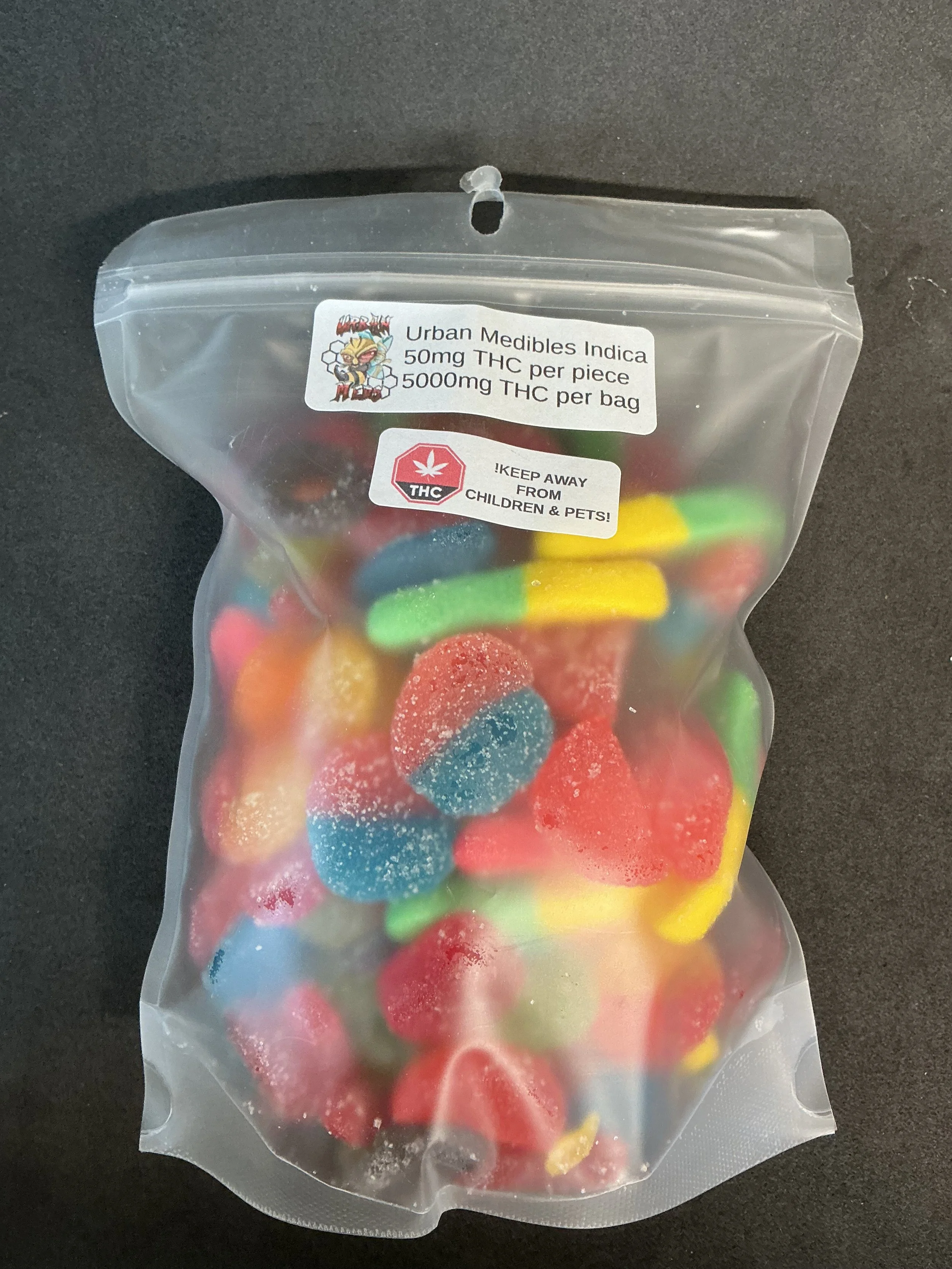 5000mg THC Mega Bag