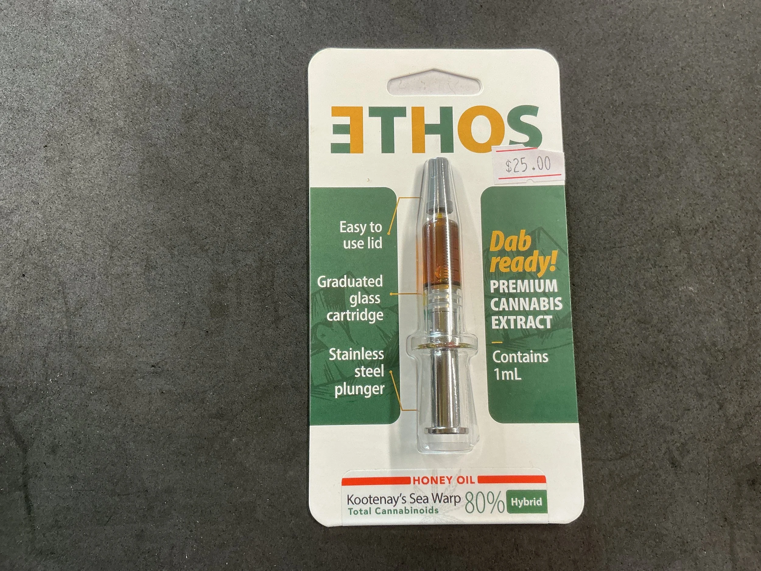1g Honey Oil Syringe