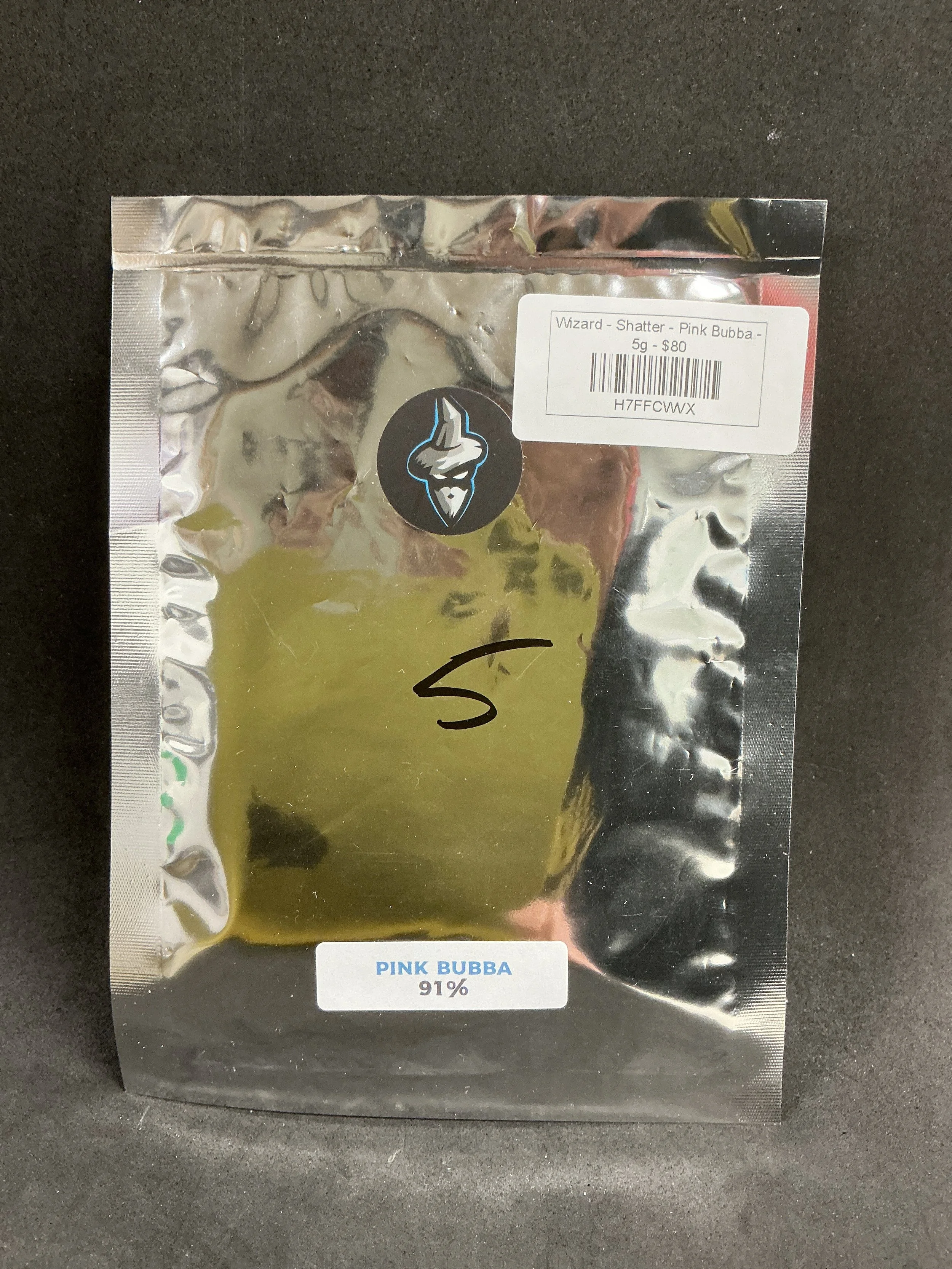 5g Pink Bubba Shatter