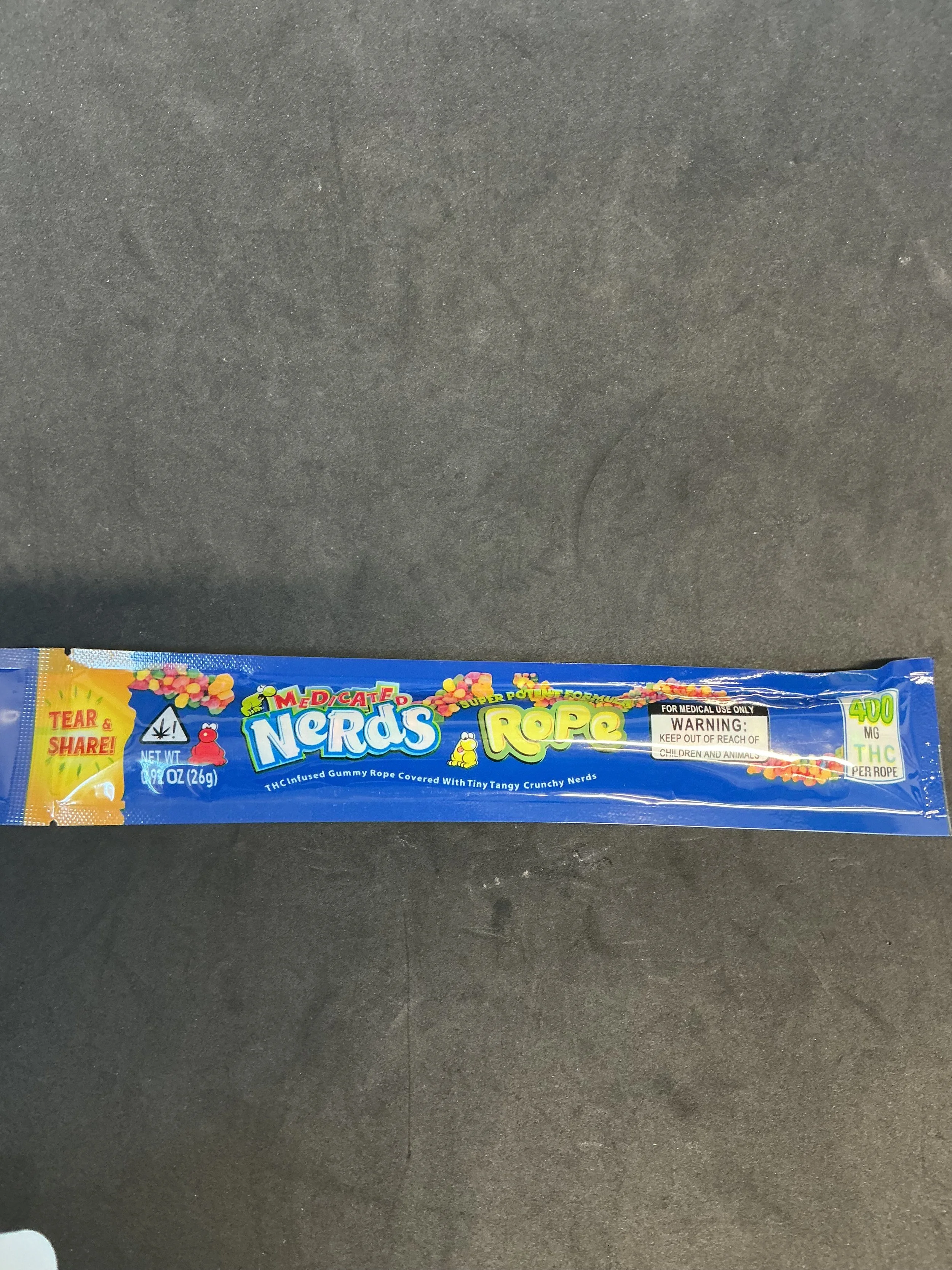 400mg THC Nerd Rope