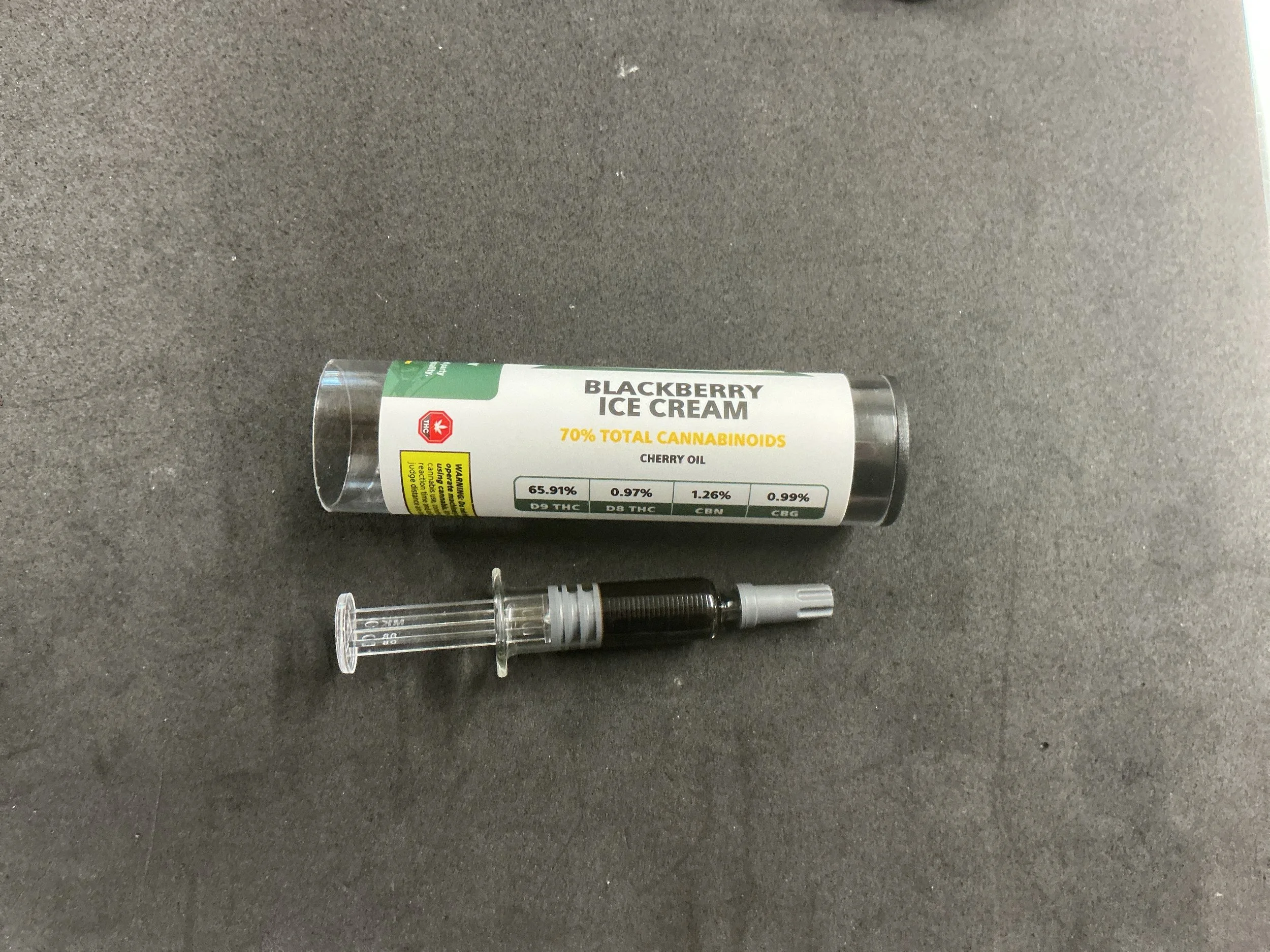 1g Blackberry Ice Cream Cherry Oil (Dab Syringe)