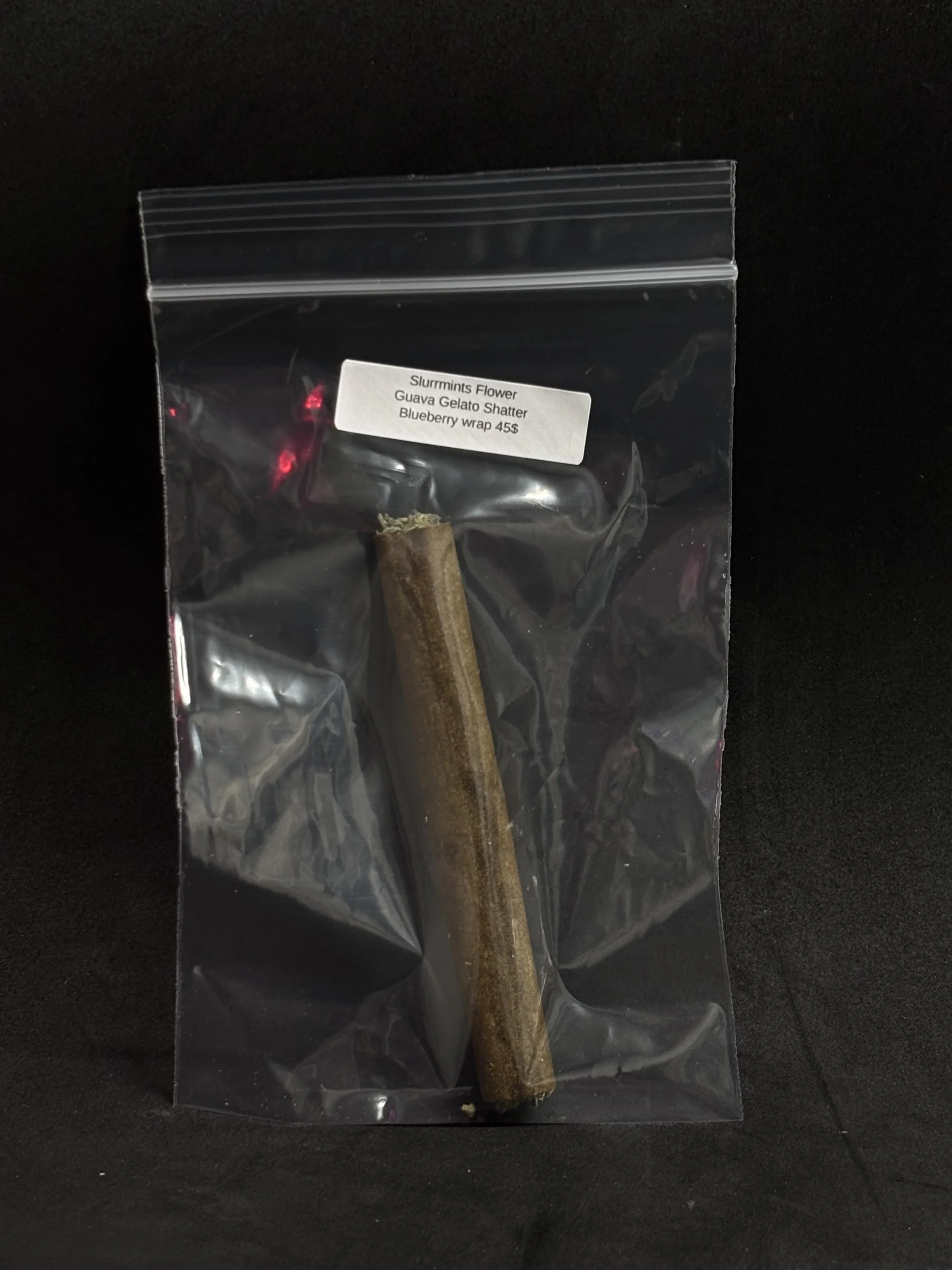 Slurrmints Flower Guava Gelato Shatter  Blueberry warp 45$