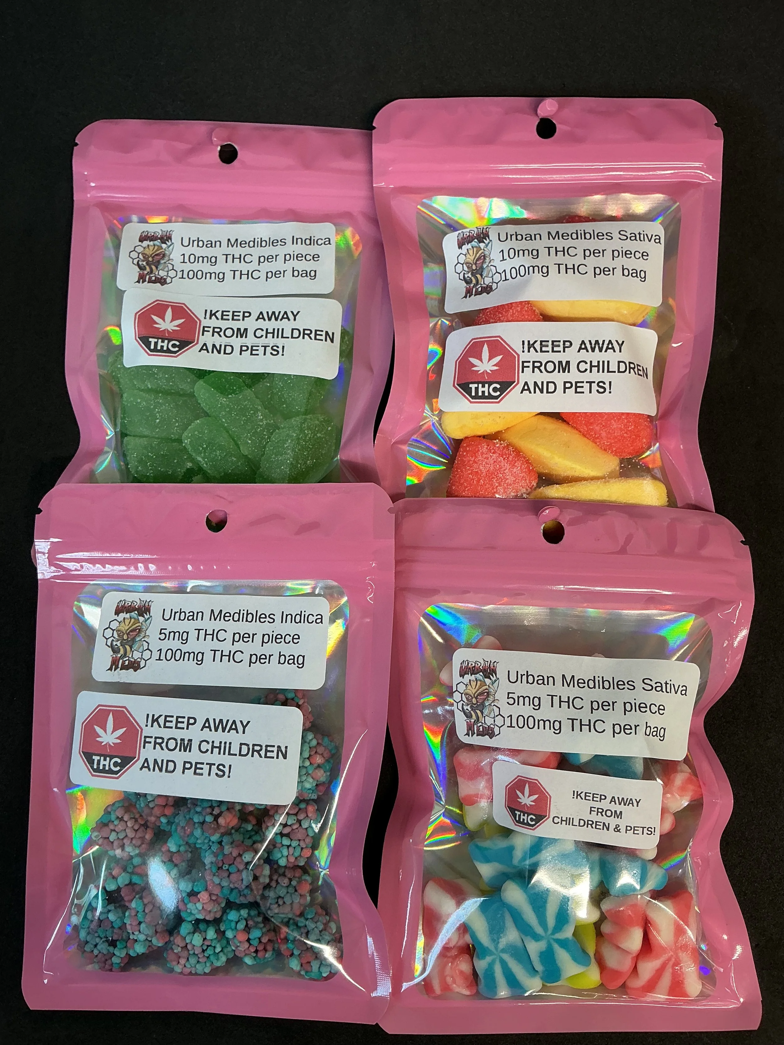 100mg THC Gummy Pack