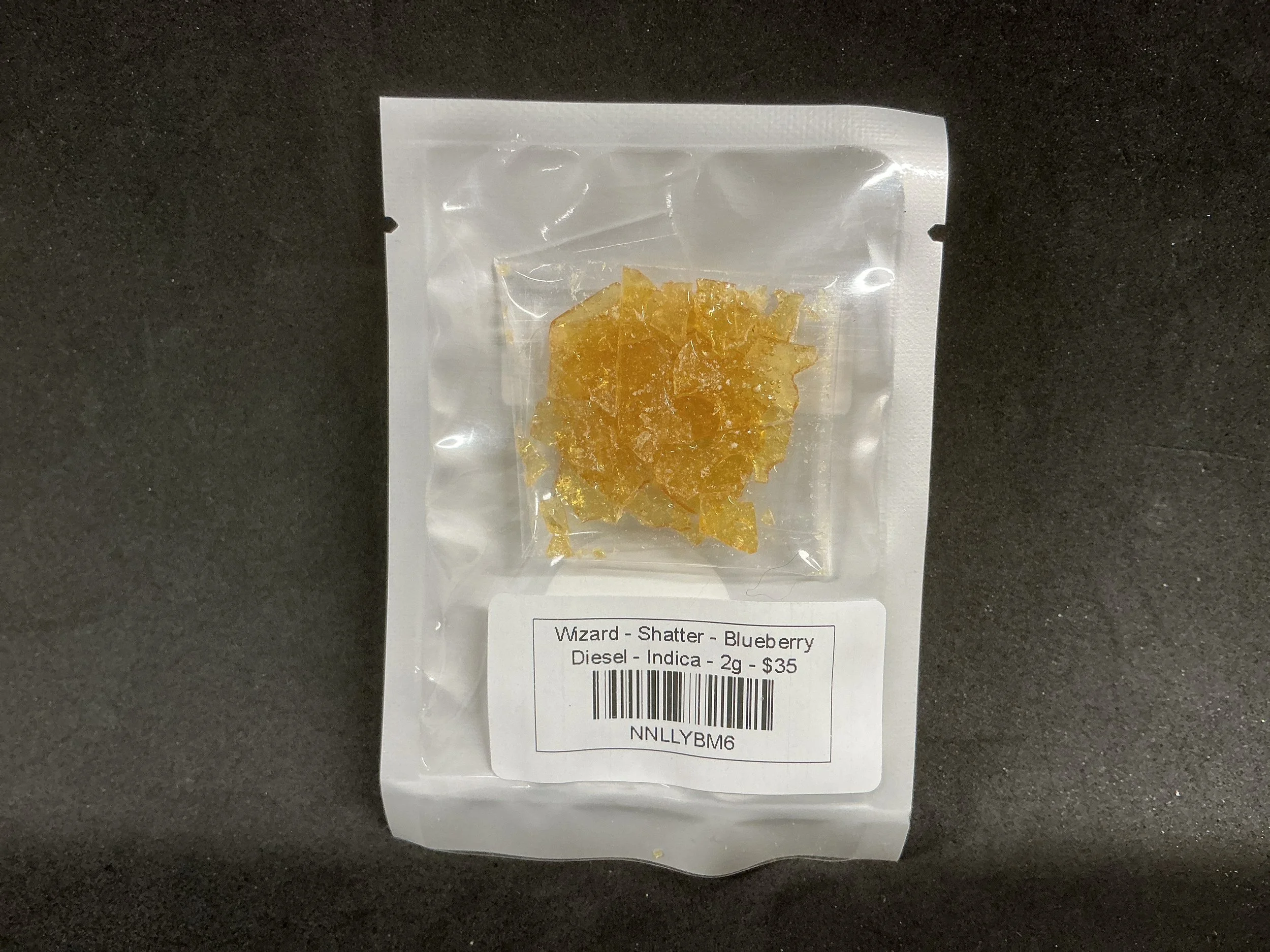2g Blueberry Diesel shatter